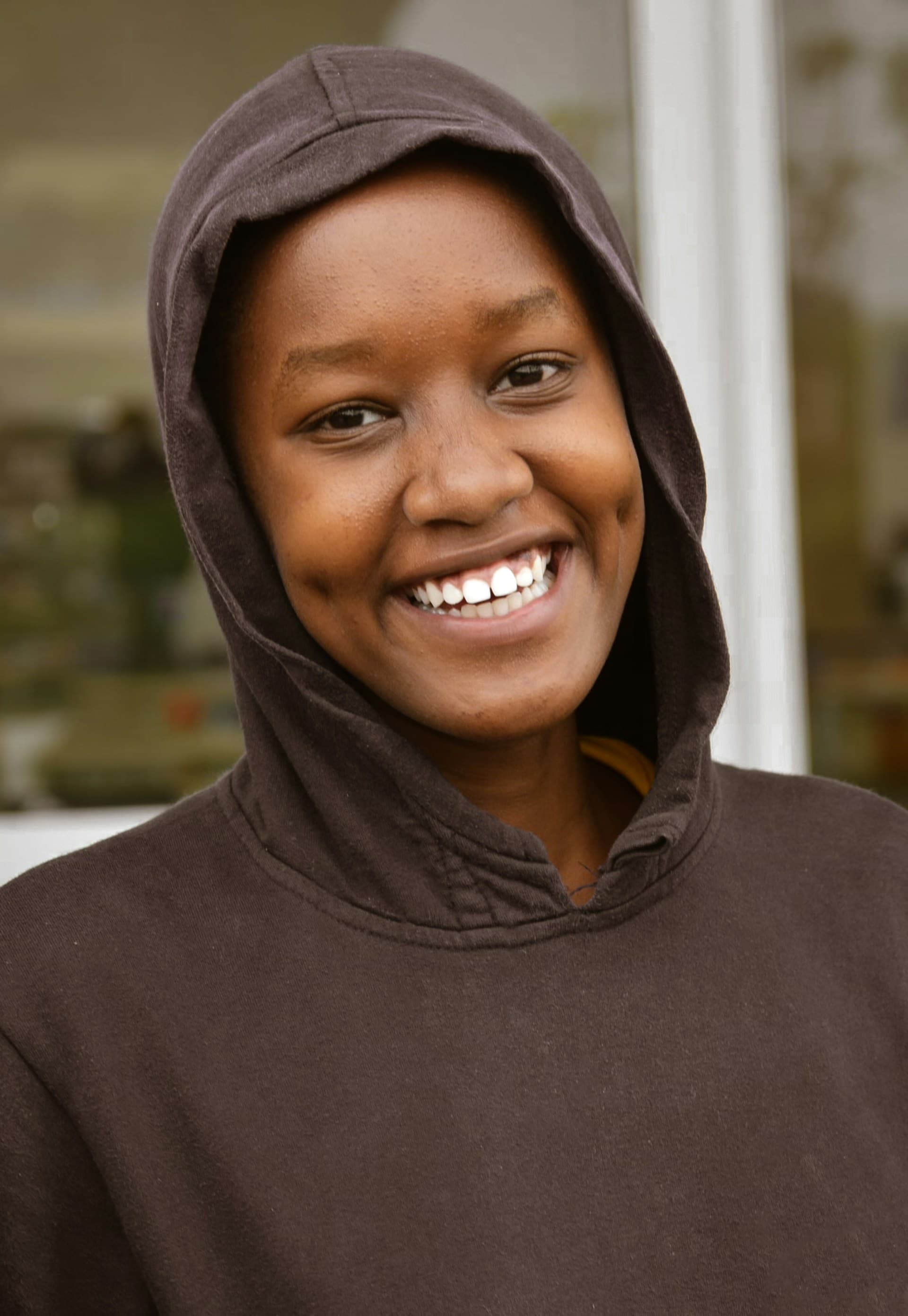 Illustration of a happy client and carer